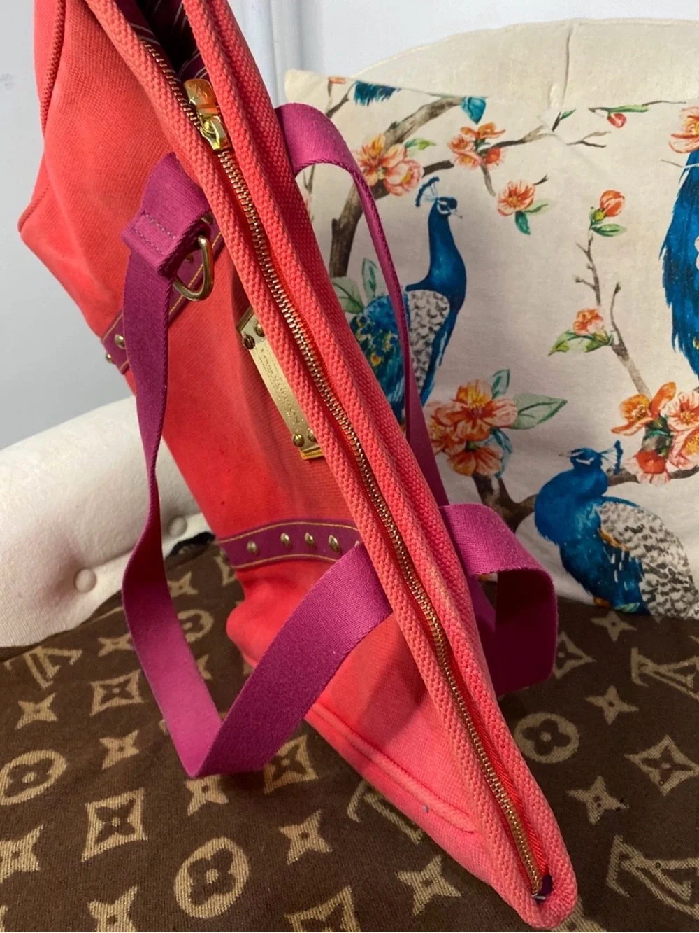 Louis Vuitton Antigua Cabas Tote Bag
